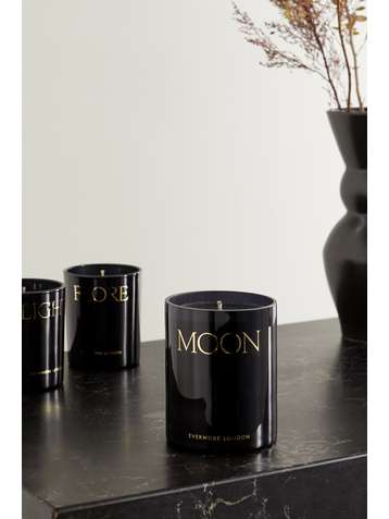 EVERMORE Moon scented candle - Smoke & Night Rose, 300g