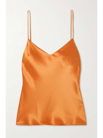 GALVAN Satin camisole