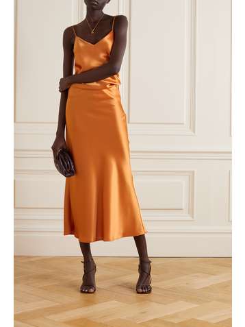 GALVAN Satin camisole