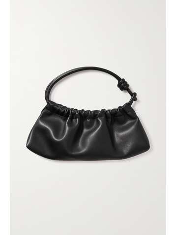 NANUSHKA Sac porté épaule en cuir vegan à fronces Valerie