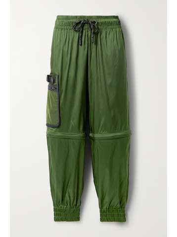FENDI Convertible ripstop track pants