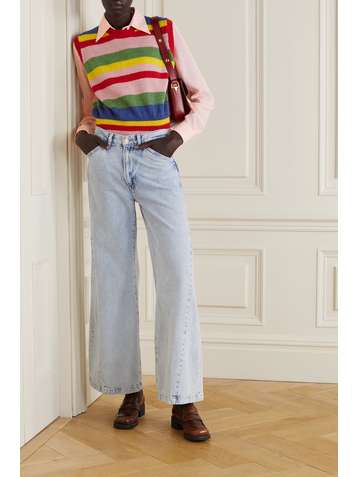 GUCCI Silk-jacquard shirt