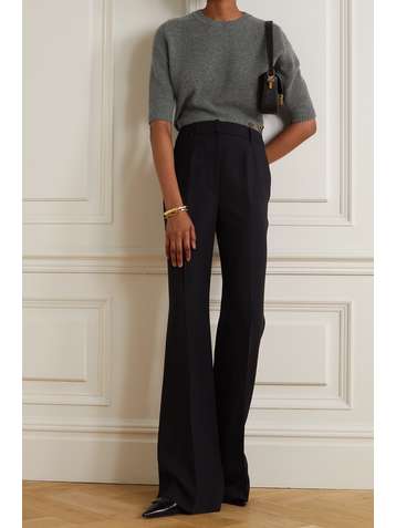 GUCCI Horsebit-detailed cashmere sweater
