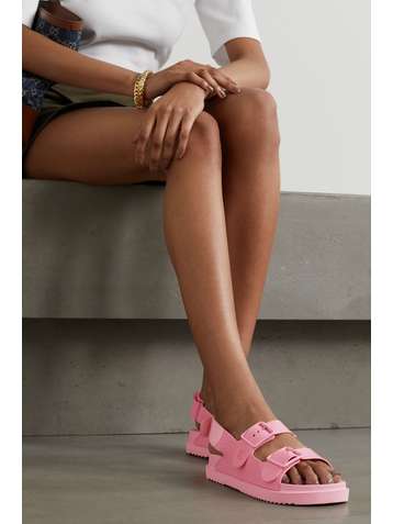 GUCCI Isla buckled rubber sandals