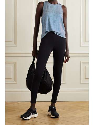 KORAL Iridescent stretch-jersey tank