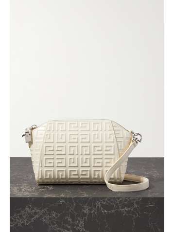 GIVENCHY Antigona XS mini embossed glossed-leather shoulder bag