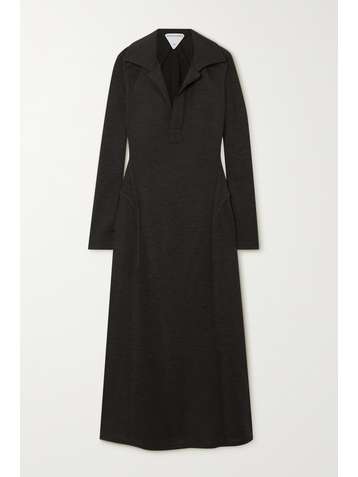 BOTTEGA VENETA Wool midi dress