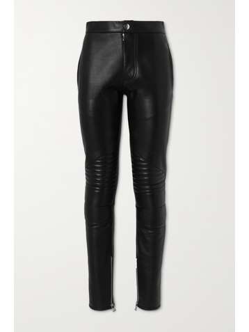BOTTEGA VENETA Leather skinny pants
