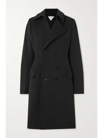 BOTTEGA VENETA Double-breasted wool-blend coat