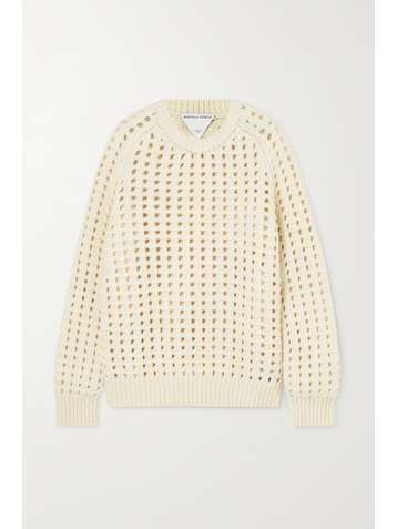 BOTTEGA VENETA Open-knit wool sweater