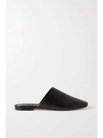 AEYDE Kelly leather slippers