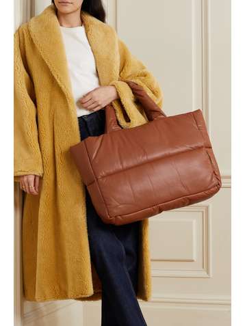 STAND STUDIO Dafne gesteppte Tote aus wattiertem Kunstleder