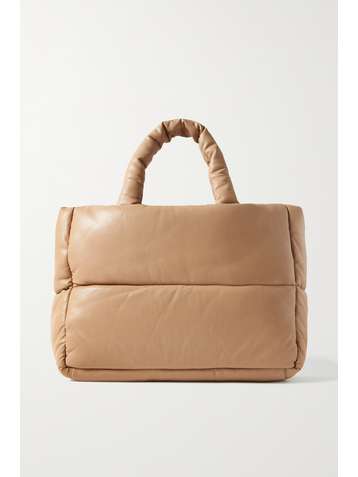 STAND STUDIO Daffy wattierte Tote aus gestepptem Kunstleder