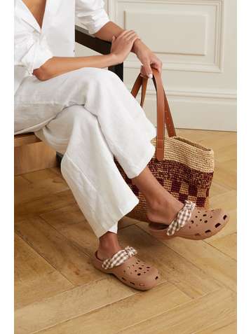 LOEFFLER RANDALL Ezra Clogs aus Gummi mit Schleife