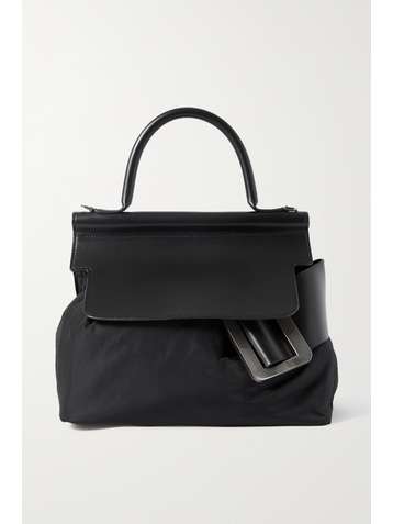 BOYY Sac à main en cuir et en tissu technique à boucle Karl 28 Shumai