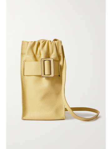 BOYY Sac porté épaule en cuir texturé à boucle Tall Scrunchy