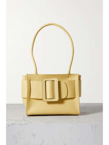 BOYY Sac à main en cuir texturé à boucle Bobby Soft 23