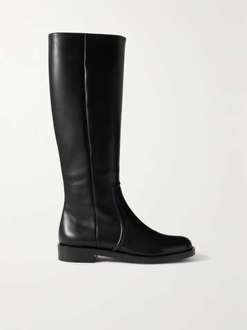 GIANVITO ROSSI Leather knee boots