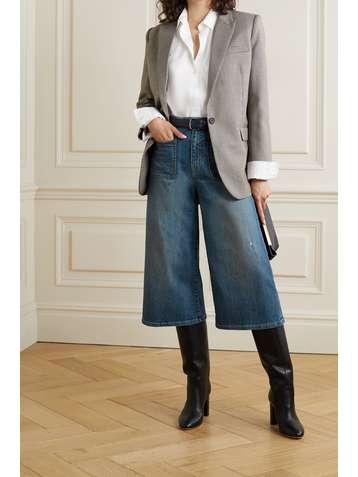 NILI LOTAN Vienne Culottes aus Denim