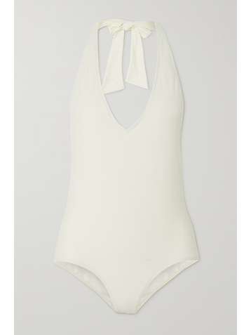 ENVELOPE1976 Las Salinas recycled halterneck swimsuit