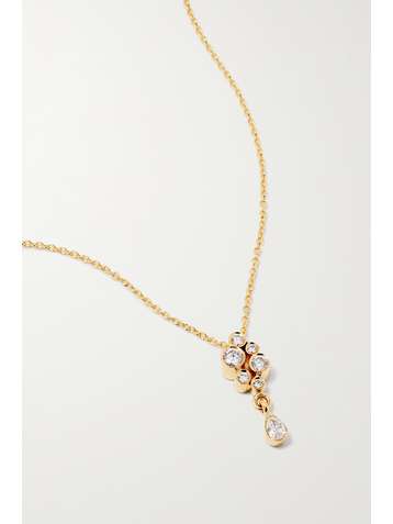 SOPHIE BILLE BRAHE Splash Diamant Kette aus 18 Karat Gold mit Diamanten