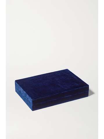 SOPHIE BILLE BRAHE Boîte à bijoux en velours Large