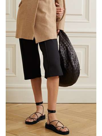 PORTE & PAIRE Sandalen aus Leder