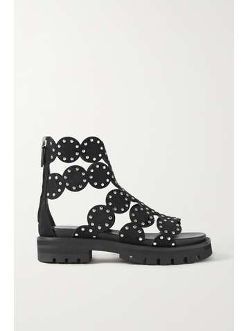 ALAÏA Sandales en daim à clous 35