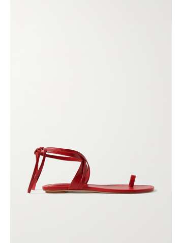PORTE & PAIRE Leather sandals