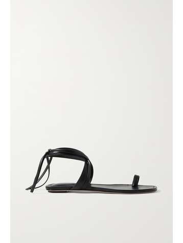 PORTE & PAIRE Sandalen aus Leder