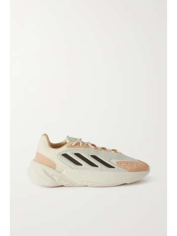ADIDAS ORIGINALS Ozelia suede and felt-trimmed neoprene sneakers