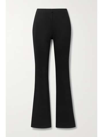 ANINE BING Pantalon bootcut en serge stretch Dakota
