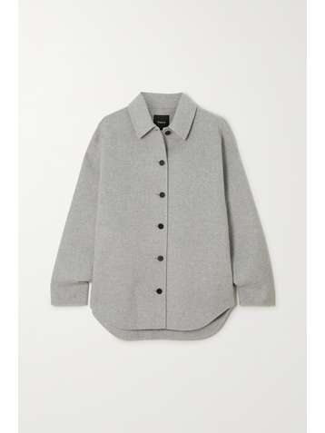 THEORY Wool and cashmere-blend jacket