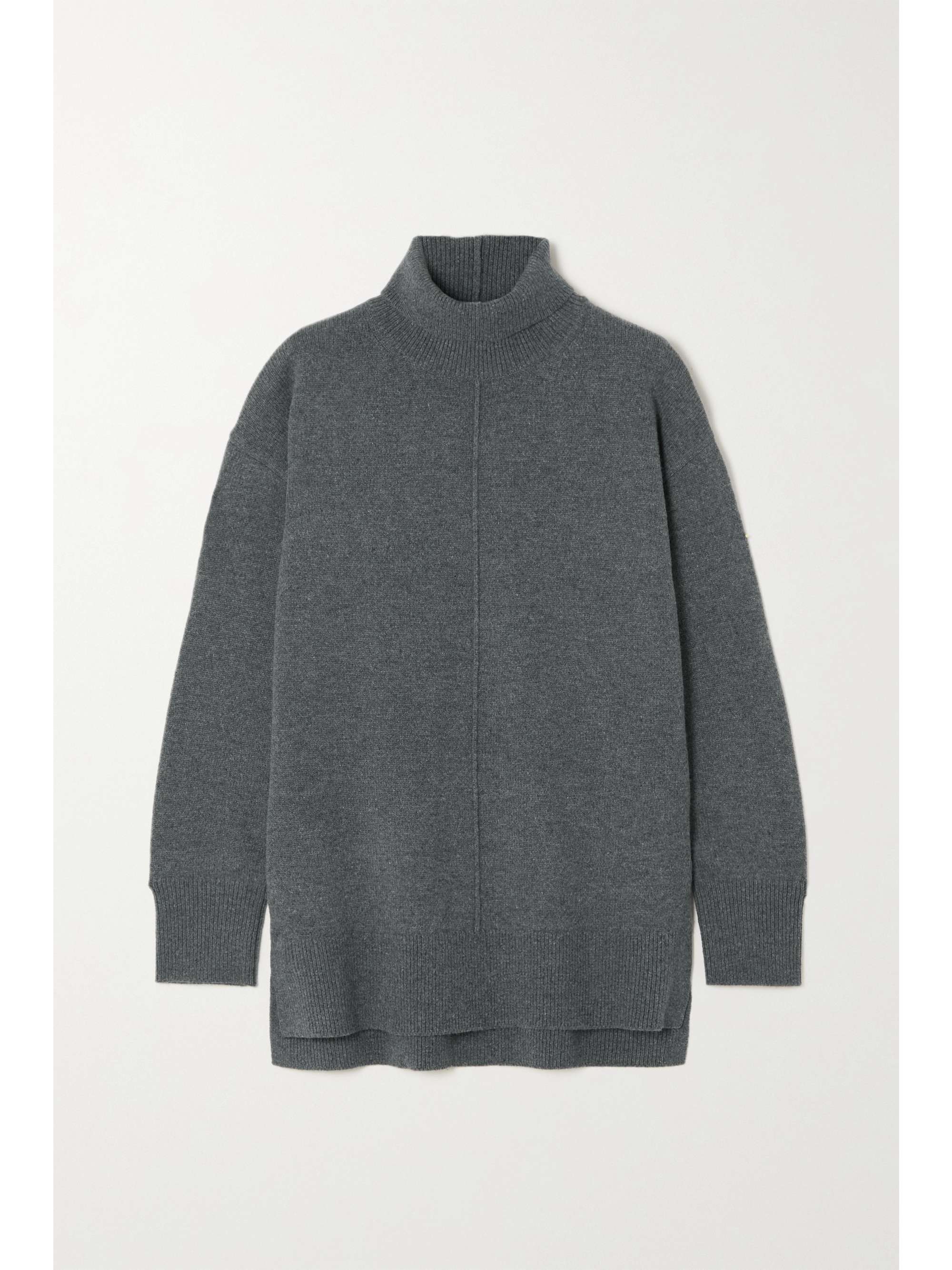 Charcoal Wool turtleneck sweater 