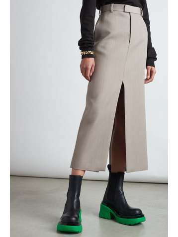 BOTTEGA VENETA Bottines chelsea plates-formes en cuir