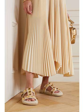 VALENTINO Valentino Garavani Roman Stud leather sandals
