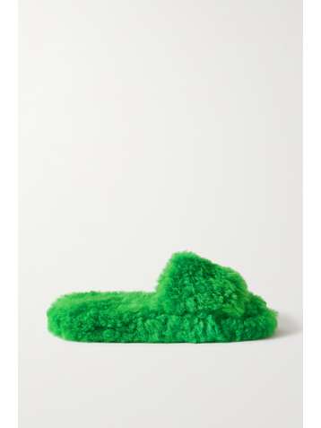 BOTTEGA VENETA Shearling slides