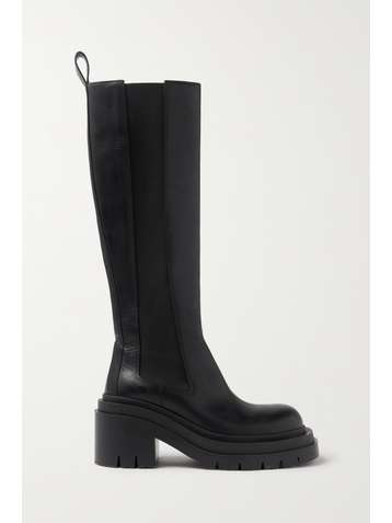 BOTTEGA VENETA Leather knee boots