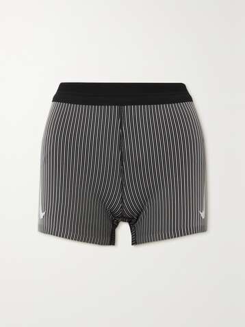 NIKE Short en Dri-FIT côtelé à rayures AeroSwift