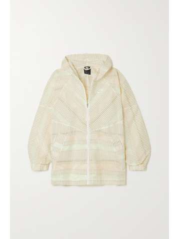 NIKE Veste à capuche oversize en jacquard recyclé Windrunner