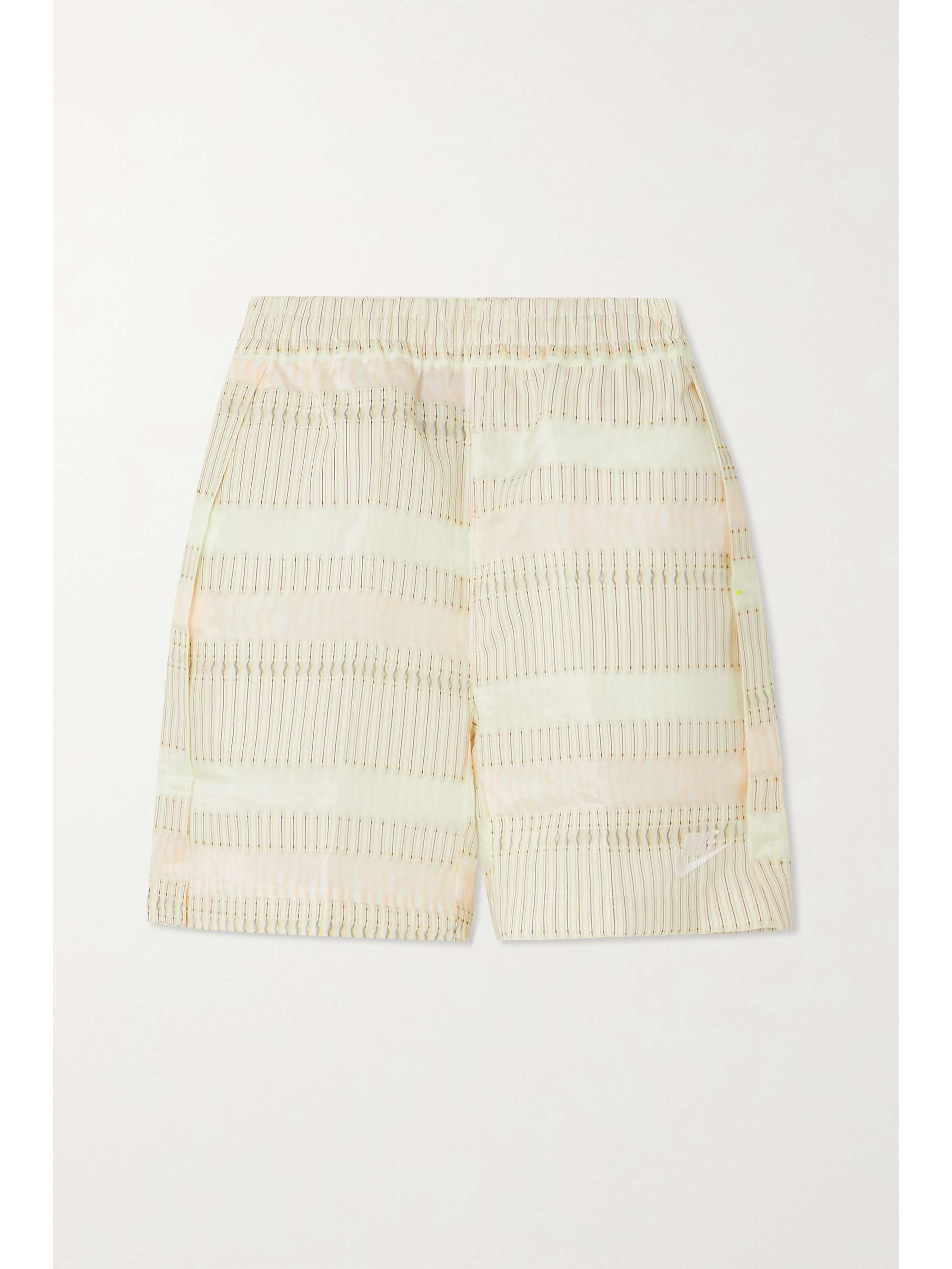 Off-white Jacquard shorts | NIKE | NET 