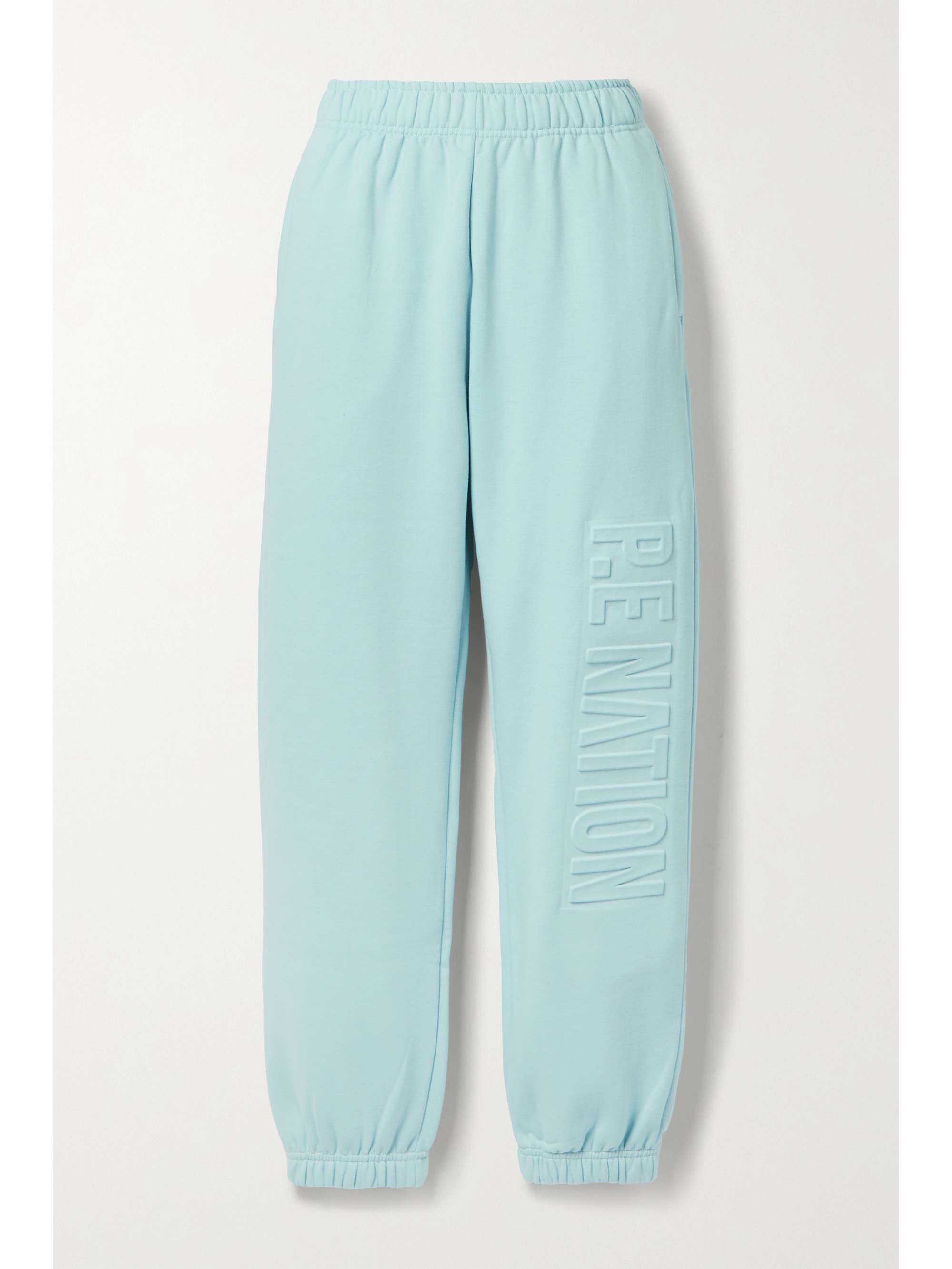 Light blue Fadeaway embossed organic 