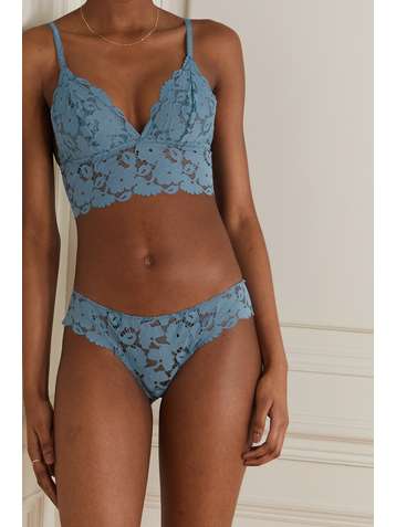 EBERJEY Naya stretch-lace soft-cup triangle bra