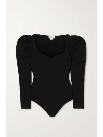 ALEXANDER MCQUEEN Body aus Stretch-Jersey