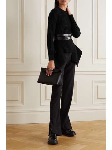 ALEXANDER MCQUEEN Asymmetrischer Kaschmirpullover