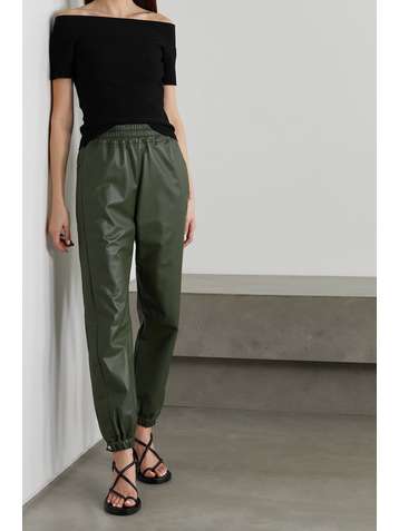 ALEXANDER MCQUEEN Schulterfreies Oberteil aus Stretch-Strick