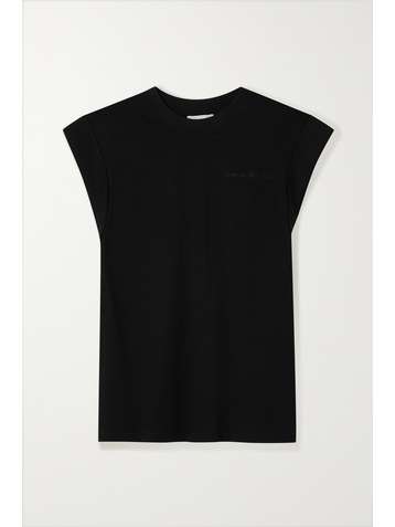 ALEXANDER MCQUEEN T-Shirt aus Baumwoll-Jersey mit Stickerei