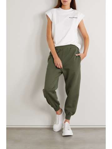 ALEXANDER MCQUEEN Jogginghose aus Baumwoll-Jersey mit Print
