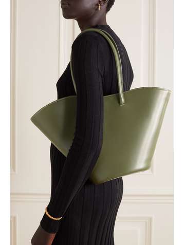 LITTLE LIFFNER Tall Tulip Tote aus Leder