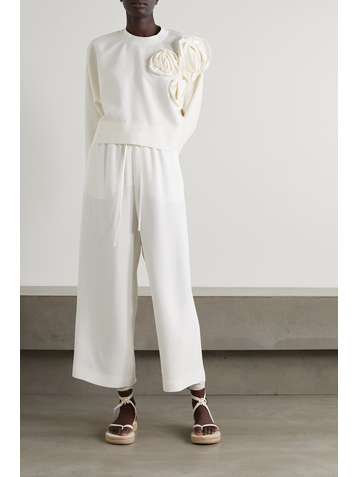 VALENTINO Embellished cady blouse